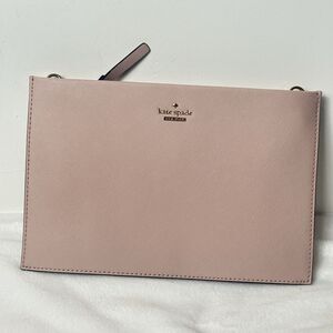 Kate Spade Cameron Street Sima Clutch Slim Pink Skinny Purse Bag